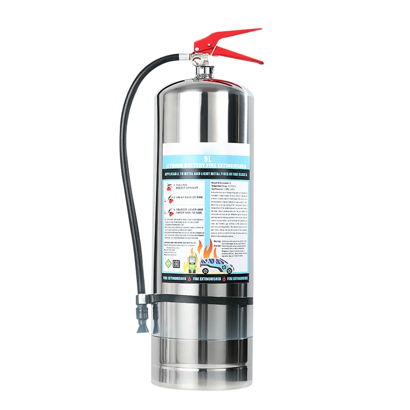Lithium-ion battery fire extinguisher