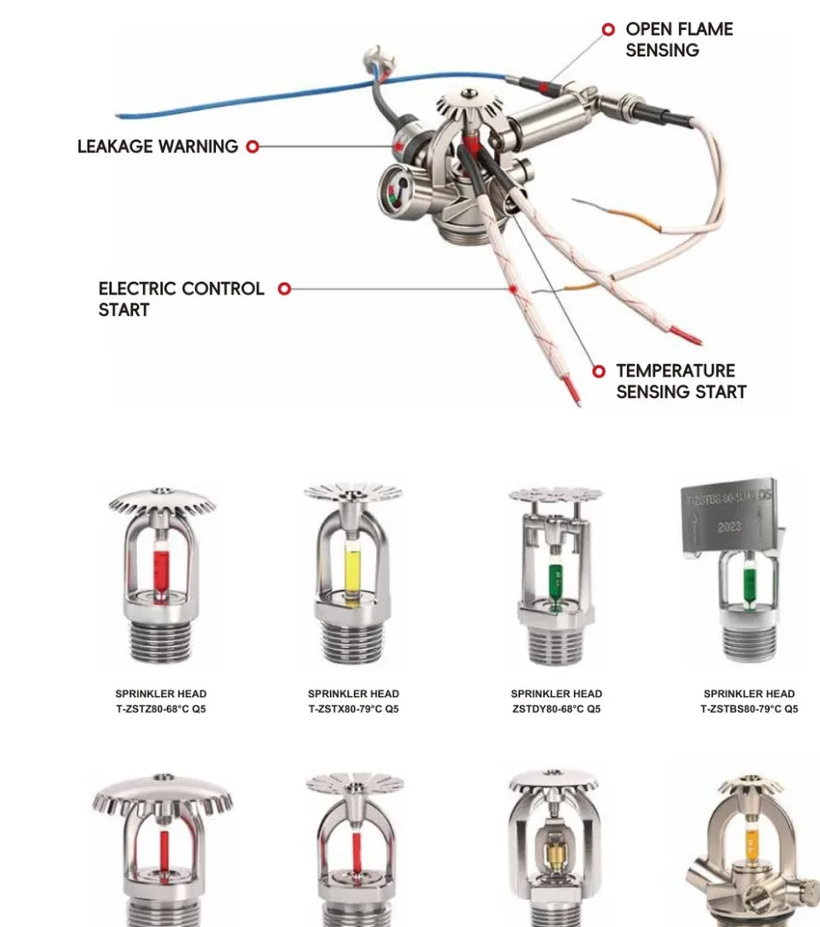 Fire sprinklers and automatic suppression hardware